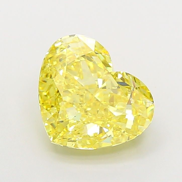 Loose Diamond - HEART 3.8ct Fancy Intense Yellow VS2: Loose Diamond - HEART 3.8ct Fancy Intense Yellow VS2 Source: This is a real non-mined Diamond that has been grown in a lab Shape: HEART Carats: 3.8 Color: Fancy Intense Yellow Certification: IGI The D