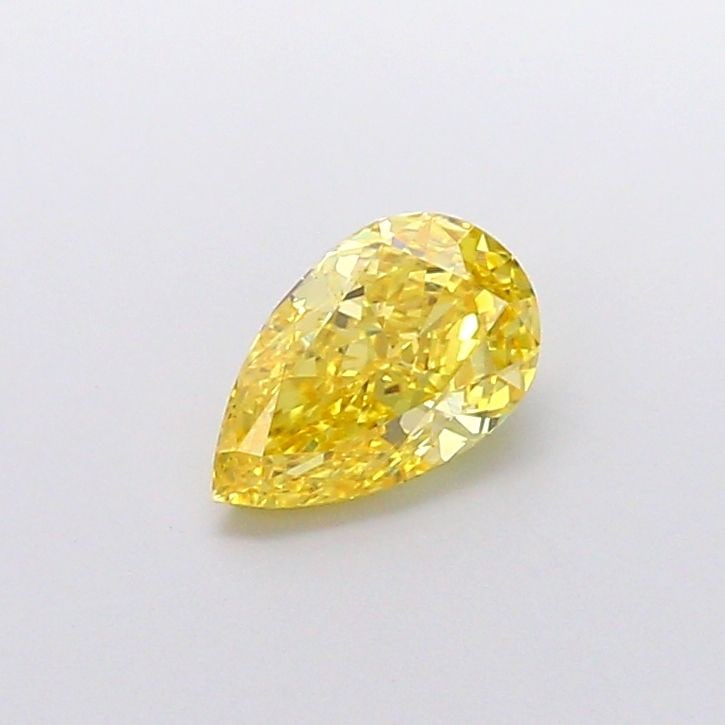 Loose Diamond - PEAR 1.1ct Fancy Vivid Yellow VVS2: Loose Diamond - PEAR 1.1ct Fancy Vivid Yellow VVS2 Source: This is a real non-mined Diamond that has been grown in a lab Shape: PEAR Carats: 1.1 Color: Fancy Vivid Yellow Certification: IGI Video: