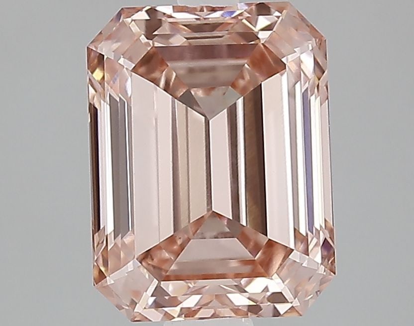 Loose Diamond - EMERALD 3.01ct Fancy Intense Pink VS1 (1 of 1)