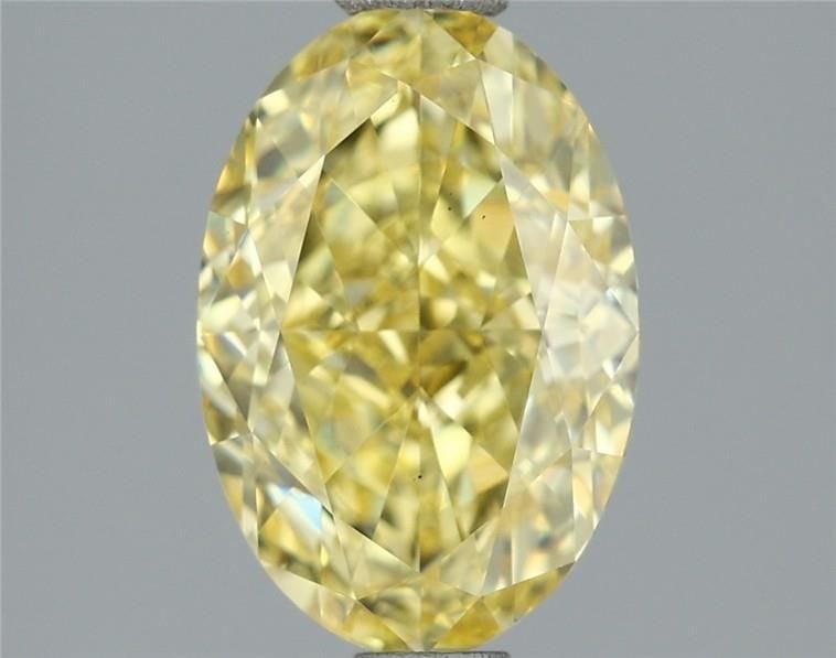 Loose Diamond - OVAL 2.01ct Fancy Vivid Yellow VS1 (1 of 1)