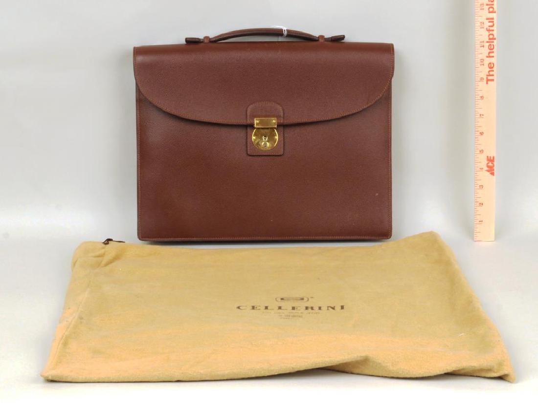 Cellerini Italian Briefcase Made In Florence (1 of 5)