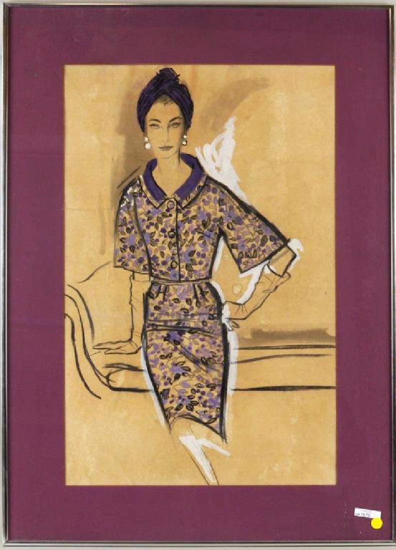 Mid-Century Fashion Illustration (1 of 4)