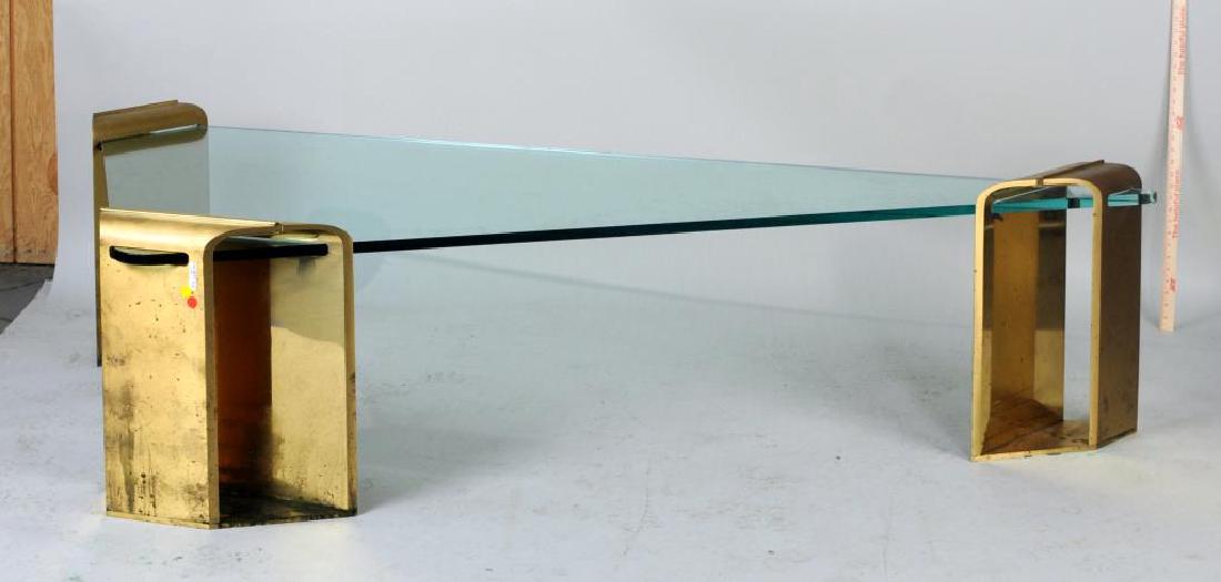 Poss. Lorin Marsh Eccentric Glass Coffee Table (1 of 5)