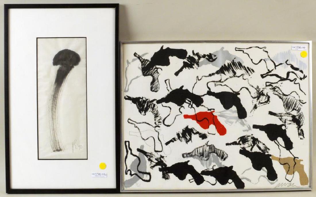 Two Modern Framed Artworks (1 of 7)