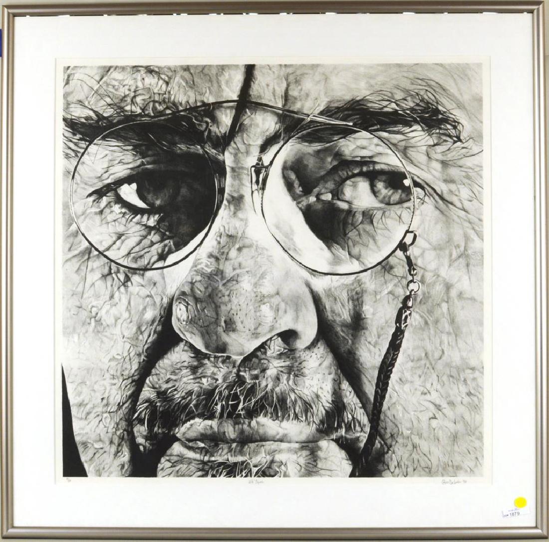 Charles DeLong "2 1/2" Square" Lithograph (1 of 4)