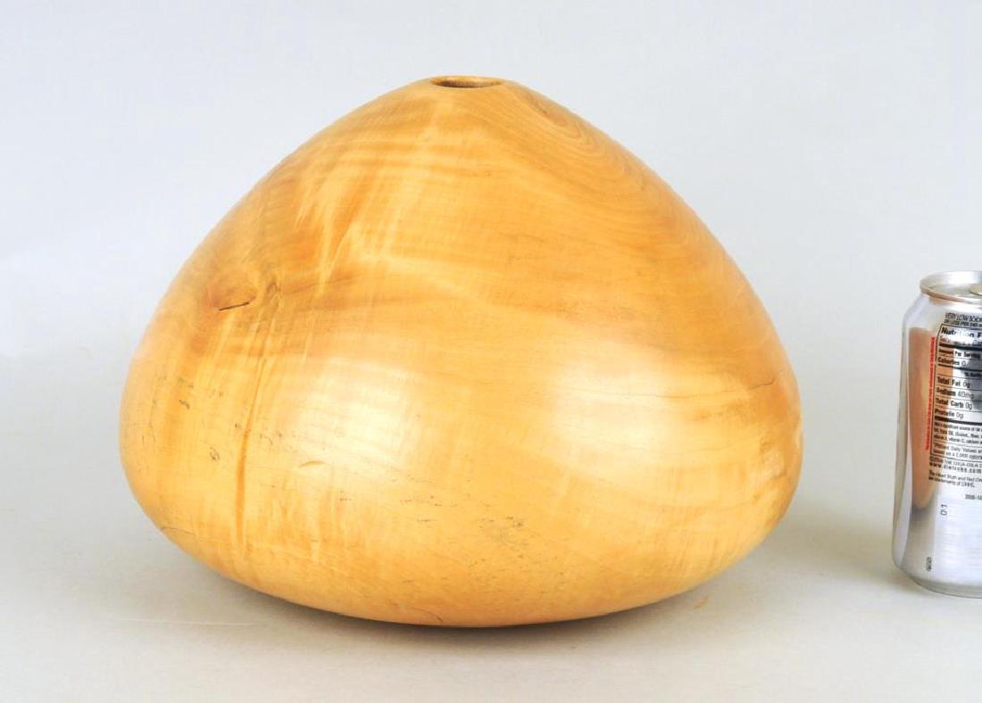 John A. Sage, Turned Box Elder Vase (1 of 4)