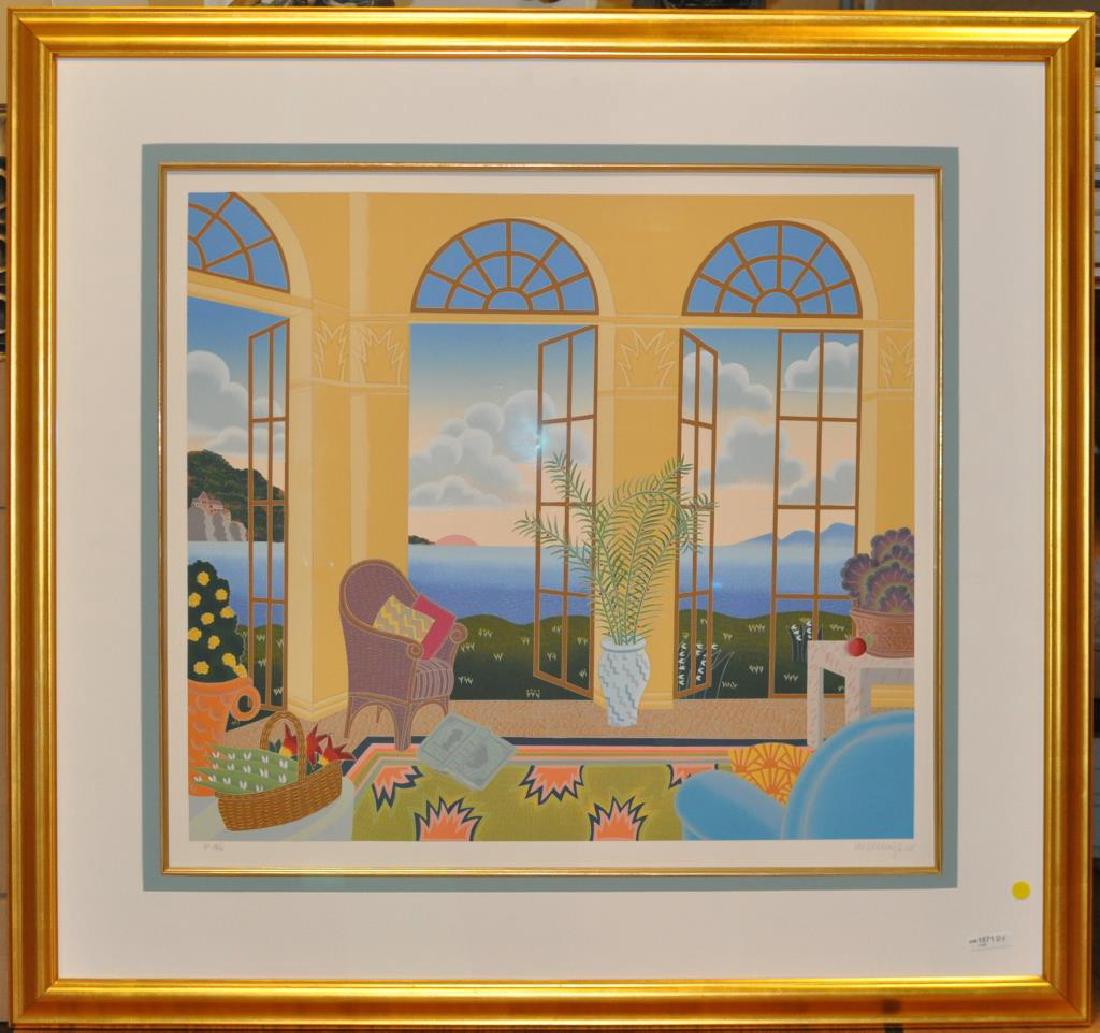 Thomas McKnight, "Untitled" Framed Lithograph (1 of 3)