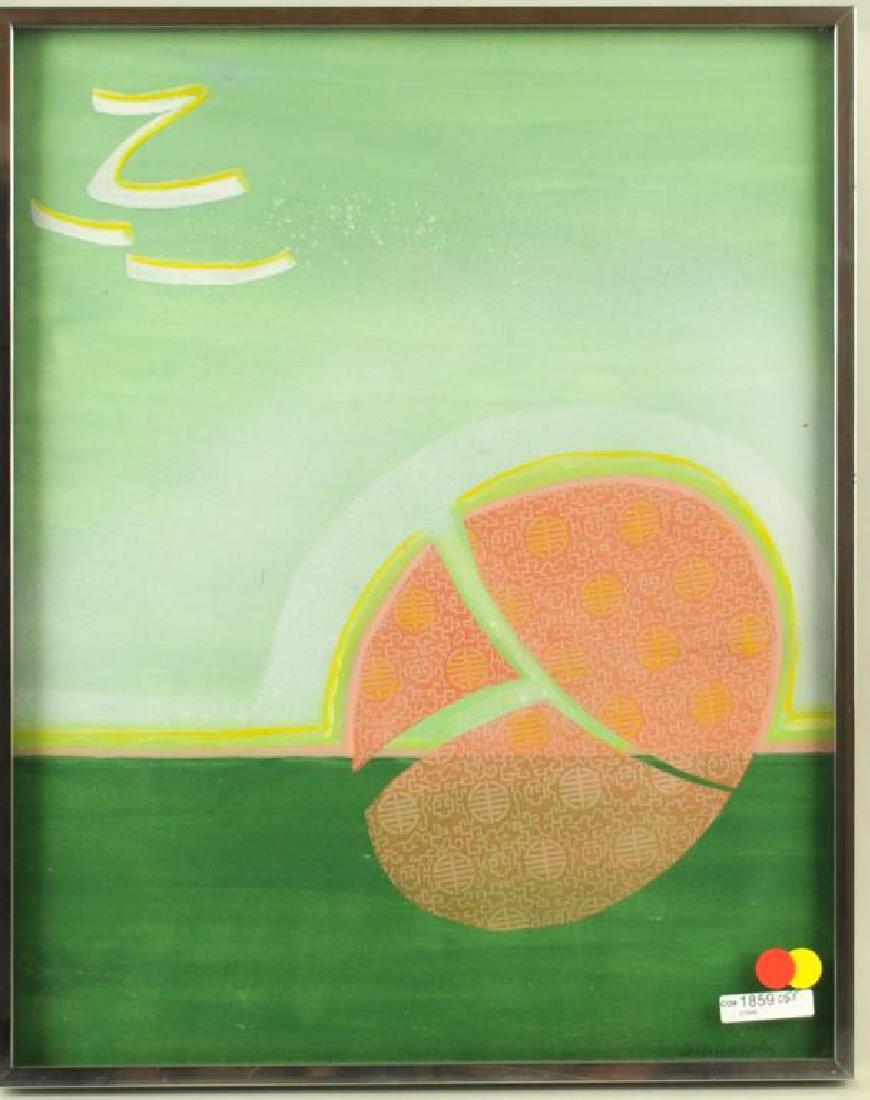 Jane Willoughby, "Interlude With Red" M/M Collage (1 of 3)