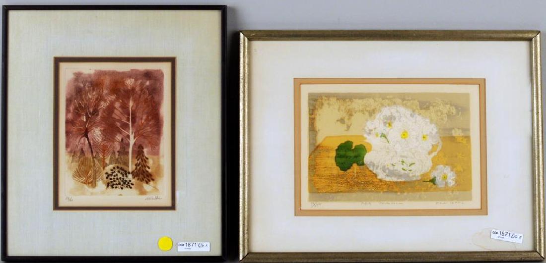 Two Modern Framed Prints (1 of 5)