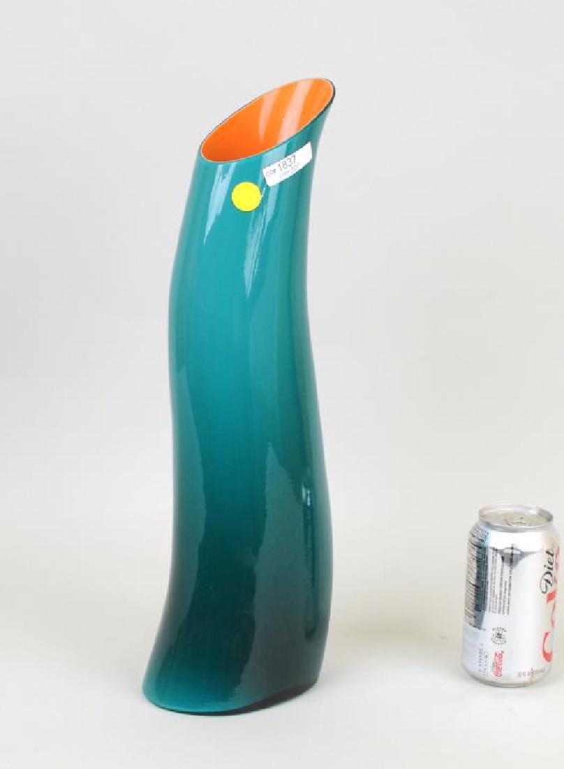 Italian Murano Colored Glass Vase (1 of 4)