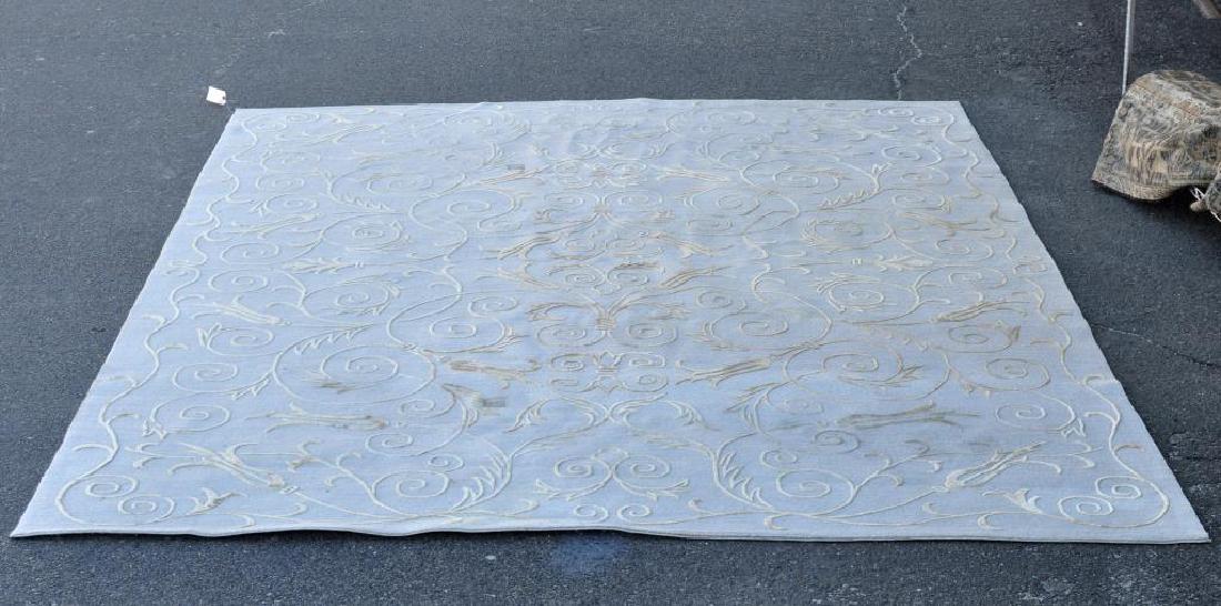Modern Cutwork Floral Theme Room Size Carpet (1 of 4)