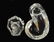 Four Small Glass/Crystal Items - 4