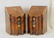Pair George III Inlaid Mahogany Knife Boxes