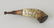 Folk Art Carved Horn & Wood Powder Horn - 5