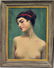Miecislaw Reyzner, "Portrait of Young Woman"