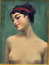 Miecislaw Reyzner, "Portrait of Young Woman" - 2