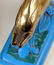 Pair Art Deco Polychromed Brass Antelope Bookends - 4
