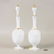 Pair Possibly Bristol Glass Cologne Bottles - 2