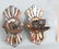 Pair Of Silvered Metal Sconces
