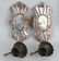 Pair Of Silvered Metal Sconces - 3