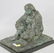 Bronze Sculpture Seated Native American Figure - 4
