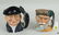 Two Large Royal Doulton Character Jugs