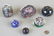 Six Vintage Millefiore/Art Glass Paperweights