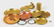 Group Nine Decorative Metal Items