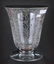 Baccarat Crystal Etched Floral Vase - 5
