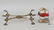 Old Sheffield Silver Plate Wax Jack, Bowl Cross