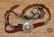 Vintage Navajo Stamped Silver Concho Belt Buckle