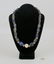 Silver & Wound Glass Bead Necklace