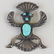 3 Native American Silver & Turquoise Jewelry Items - 3