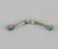 3 Native American Silver & Turquoise Jewelry Items - 6