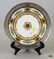 Sterling Mounted Minton Dinner Plate