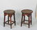 Group Of Six Hardwood Stools - 2