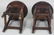 Group Of Six Hardwood Stools - 4