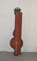 English Inlaid Mahogany Banjo Barometer - 2