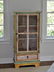 Swedish Painted Display Cabinet