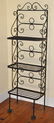 Small Wrought Iron Baker's Rack