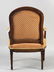 English Open Arm Chair, French Taste - 2