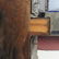 Folk Art Carved Oak Bureau Bookcase - 8