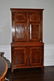 Georgian Style Figured Walnut Linen Cabinet