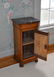 Continental Walnut Bedside M/T Pot Table - 3