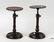 Two George III Mahogany Wig Stands - 2