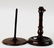 Two George III Mahogany Wig Stands - 7