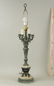 French Bronze & Marble Candelabra Form Lamp - 2