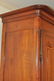 French Fruitwood Carved & Bone Inlaid Armoire - 2