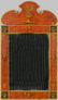 Pair Neoclassical Style Painted Mirrors - 3