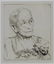 A. Hutty, Etching "My Mother On Her 100 Birthday" - 3